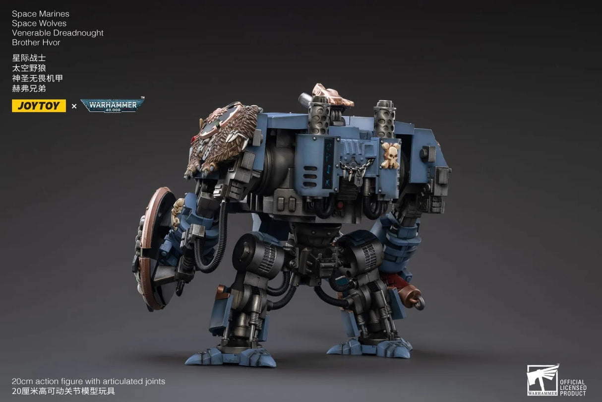 JOYTOY JT2764 Warhammer 40k 1: 18 Space Marines Space Wolves Venerable Dreadnought Brother Hvor