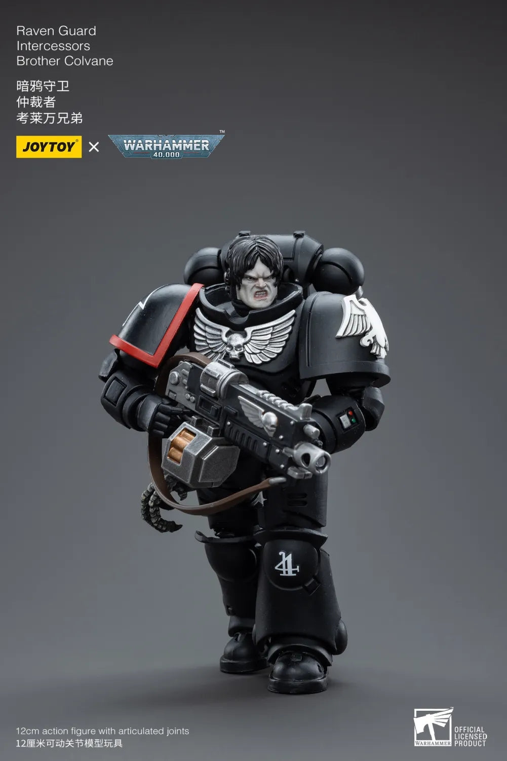 JOYTOY Warhammer 40k 1: 18 Raven Guard Intercessors