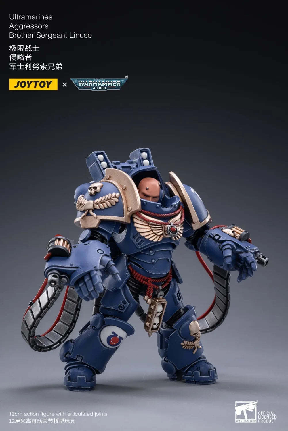 JOYTOY JT2184 Warhammer 40k 1: 18 Ultramarines Aggressors