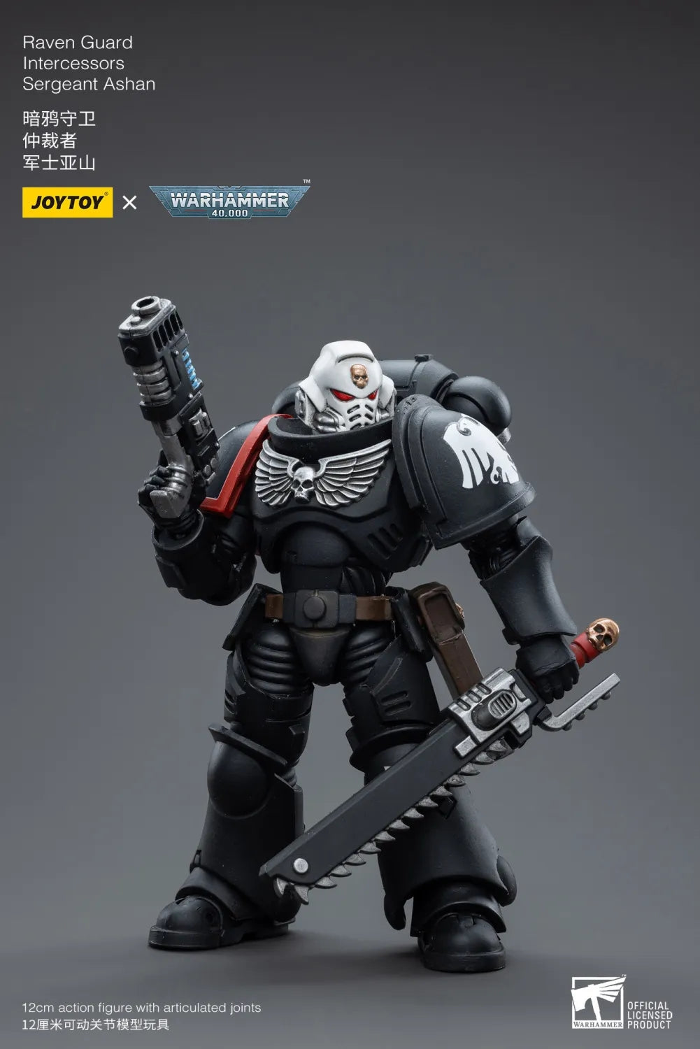 JOYTOY Warhammer 40k 1: 18 Raven Guard Intercessors