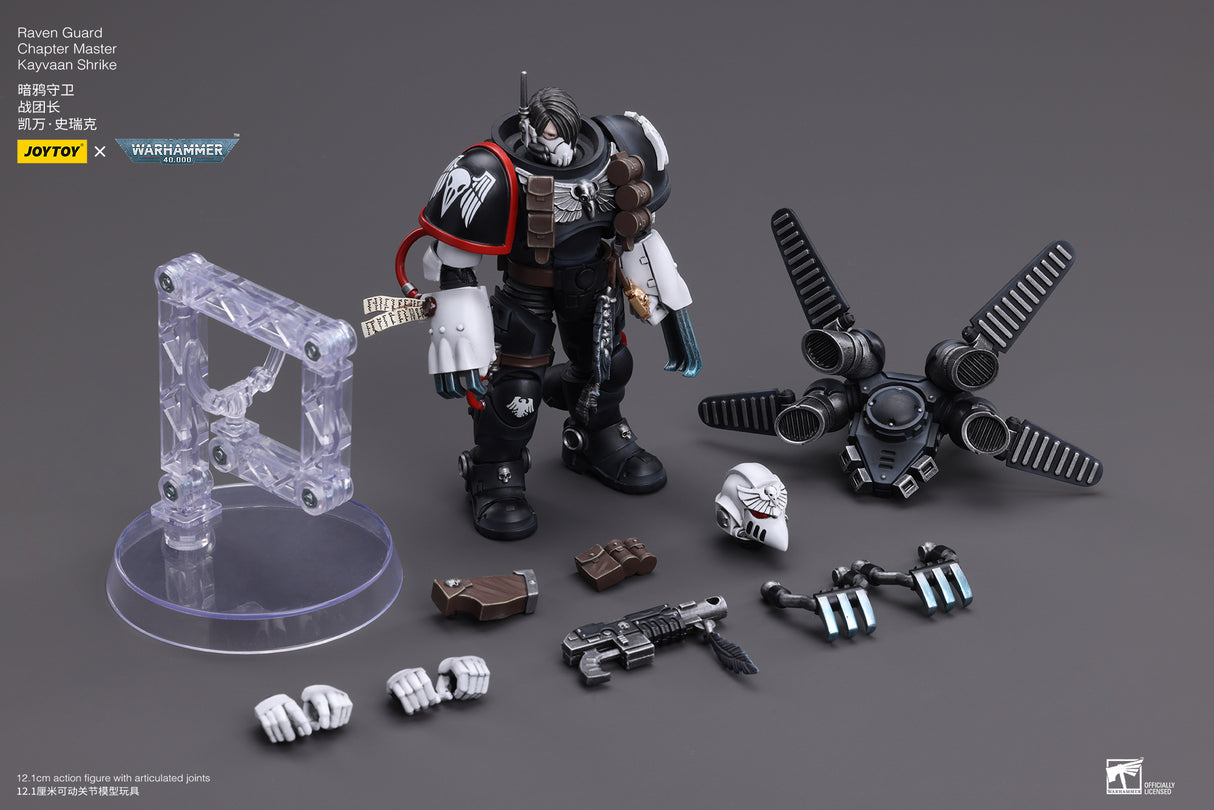 JOYTOY JT6427 Warhammer 40k 1: 18 Raven Guard Chapter Master Kayvaan Shrike