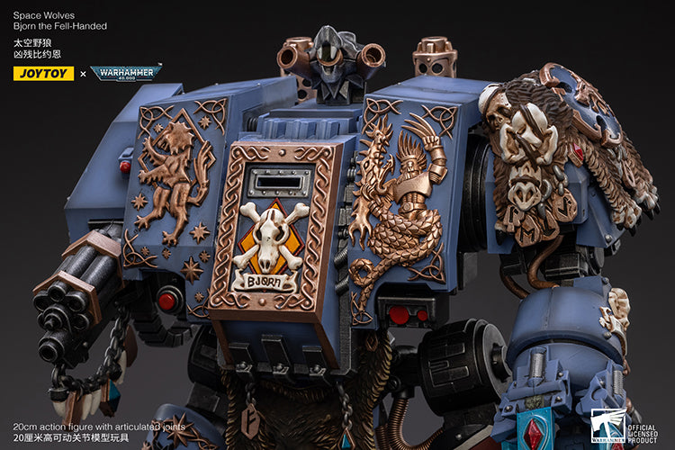 JOYTOY JT2924 Warhammer 40k 1: 18 Space Wolves Bjorn the Fell-Handed