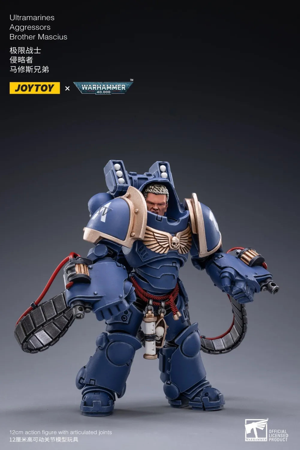 JOYTOY JT2184 Warhammer 40k 1: 18 Ultramarines Aggressors