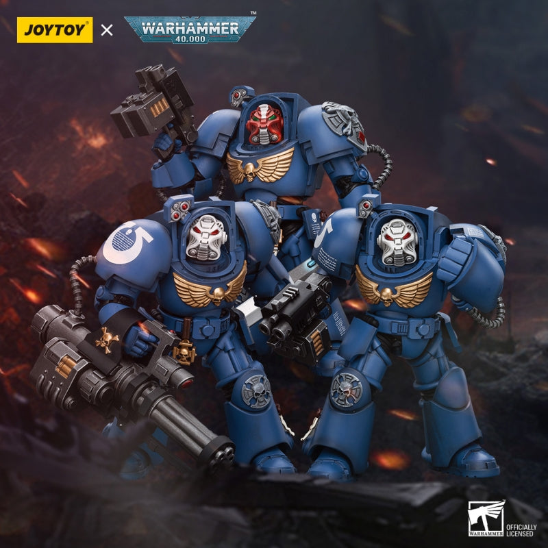 JOYTOY Warhammer 40k 1: 18 Ultramarines Terminator Squad – JoyToy 