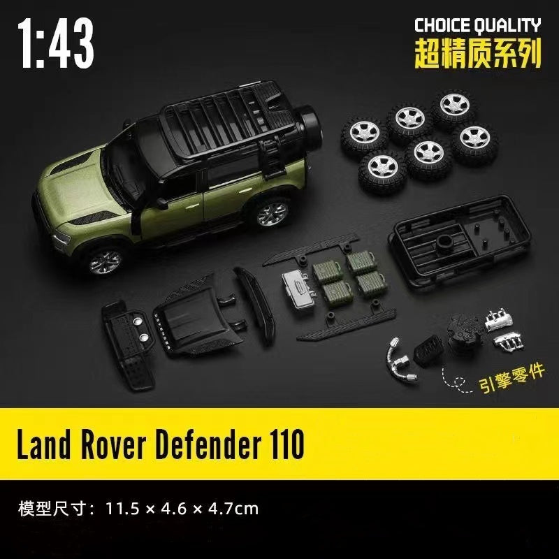 CCA 67134 1:43 Choice Quality Alloy Land Rover Defender