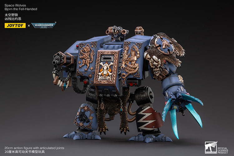 JOYTOY JT2924 Warhammer 40k 1: 18 Space Wolves Bjorn the Fell-Handed