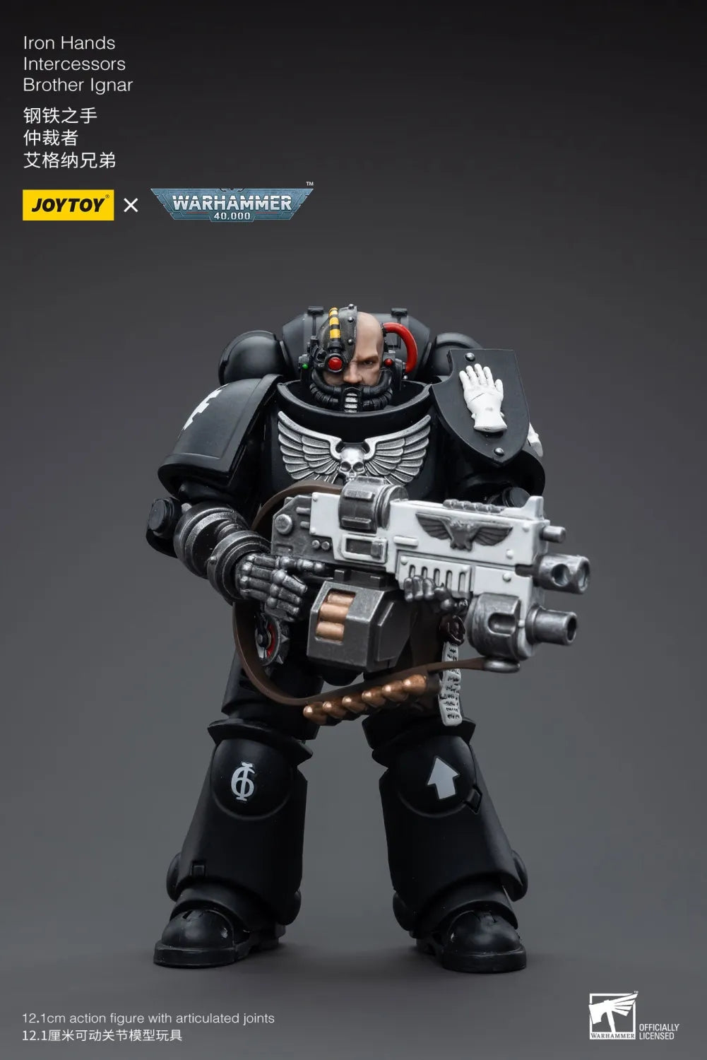 JOYTOY JT5284 5307 5314 5321 Warhammer 40k 1: 18 Iron Hands Intercessors