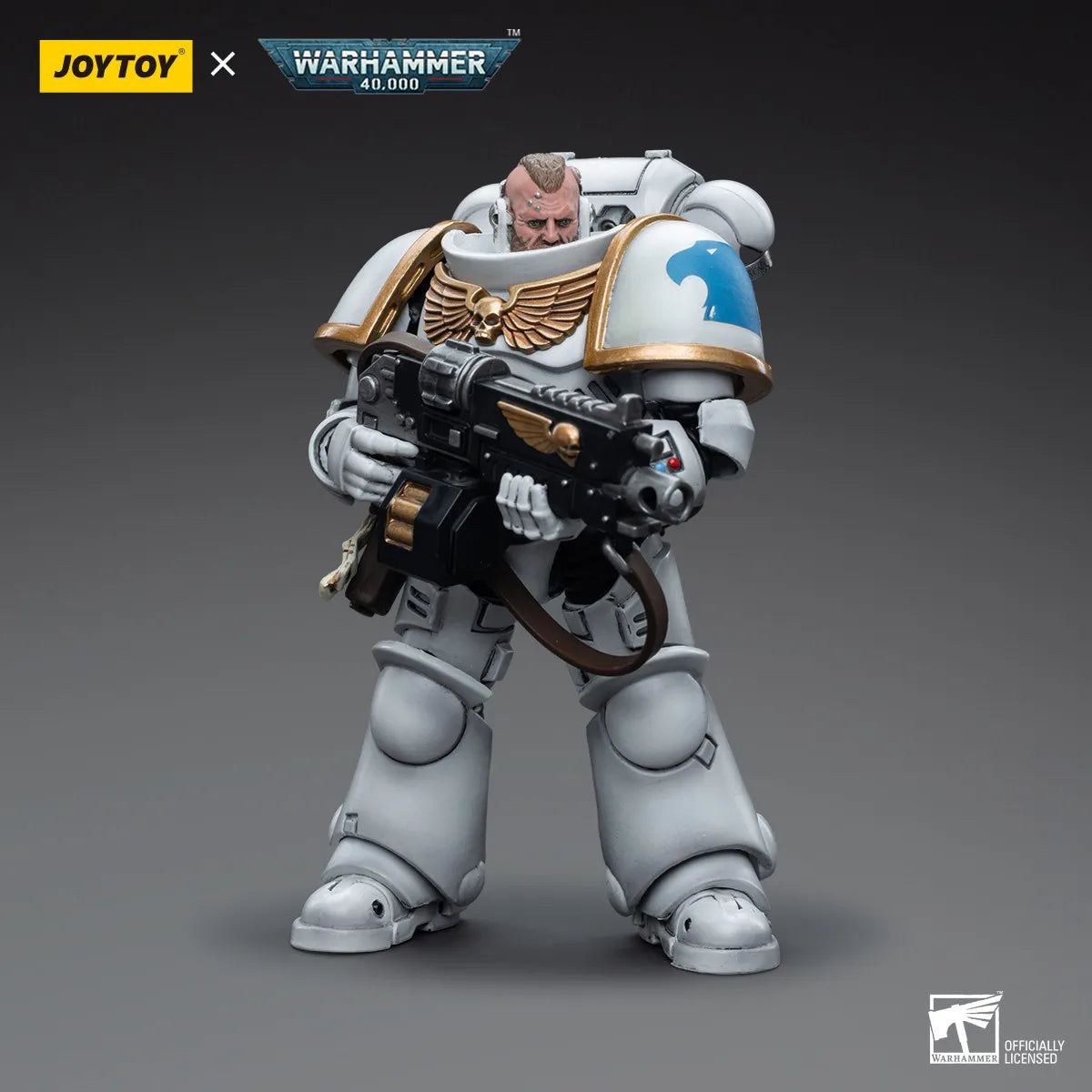 JOYTOY Warhammer 40k 1: 18 Space Marines White Consuls