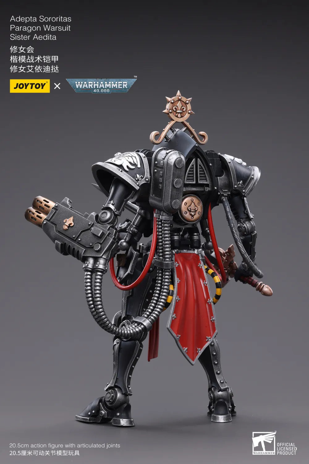 JOYTOY JT4379 Warhammer 40k 1: 18 Adepta Sororitas Paragon Warsuit Sister Aedita