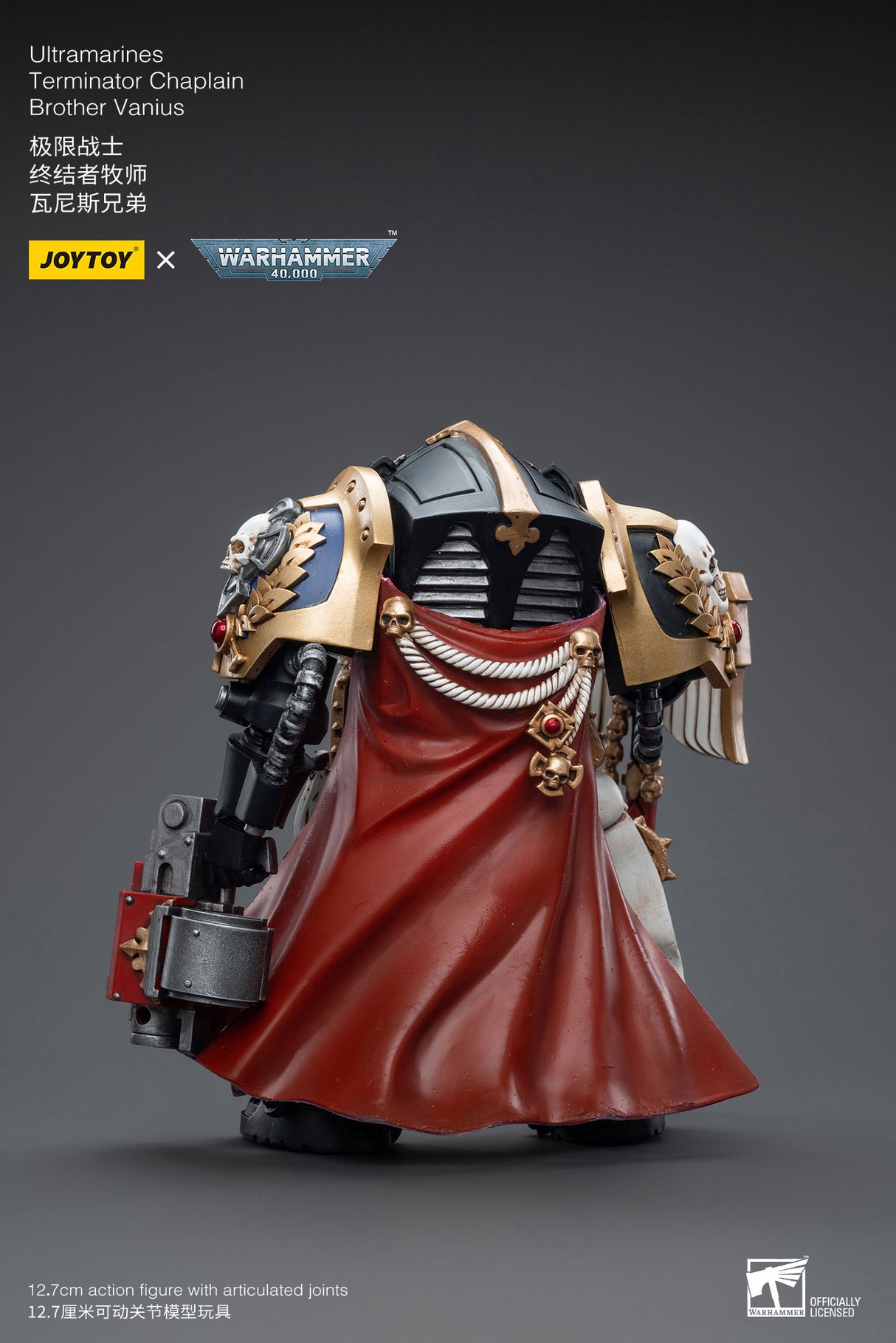 JOYTOY JT5338 Warhammer 40k 1: 18 Ultramarines Terminator Chaplain Brother Vanius