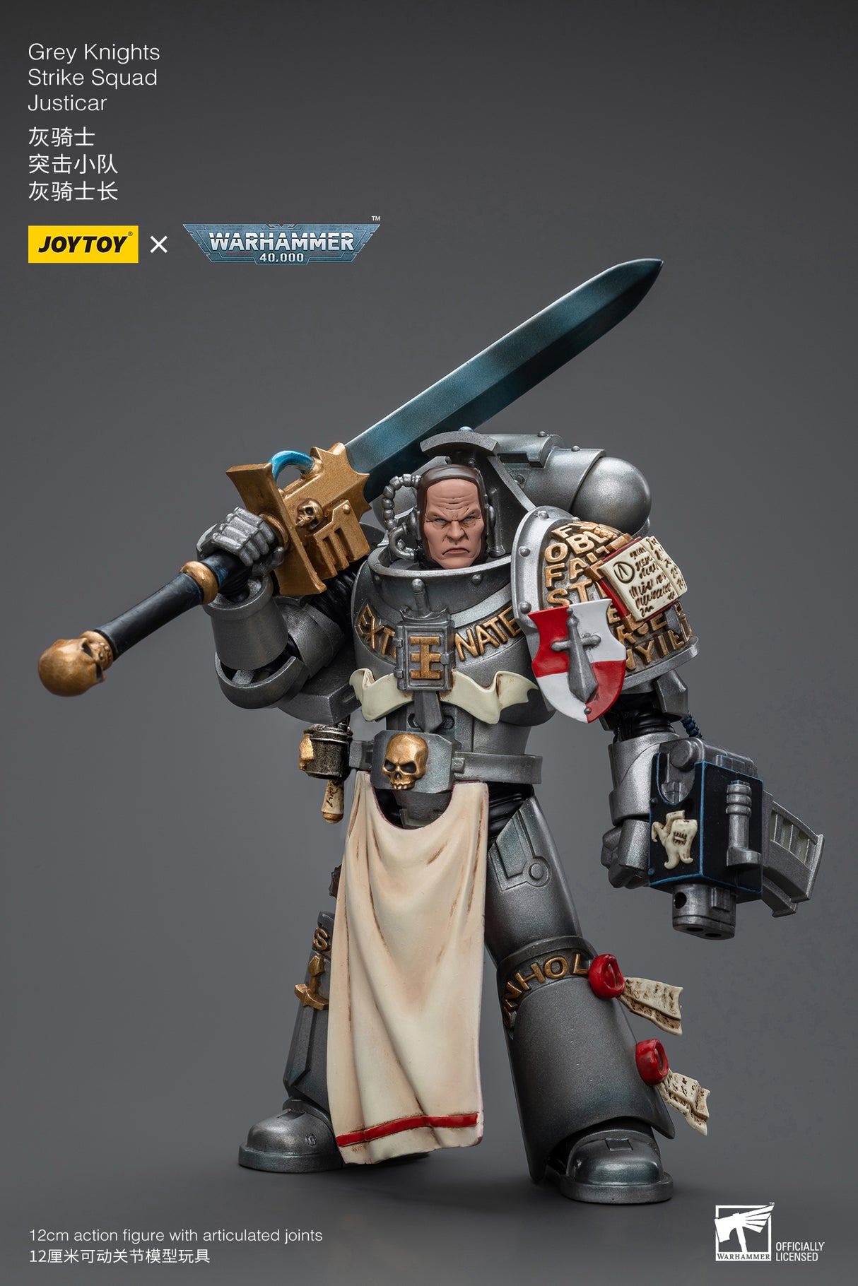 JOYTOY Warhammer 40k 1: 18 Grey Knights Strike Squad