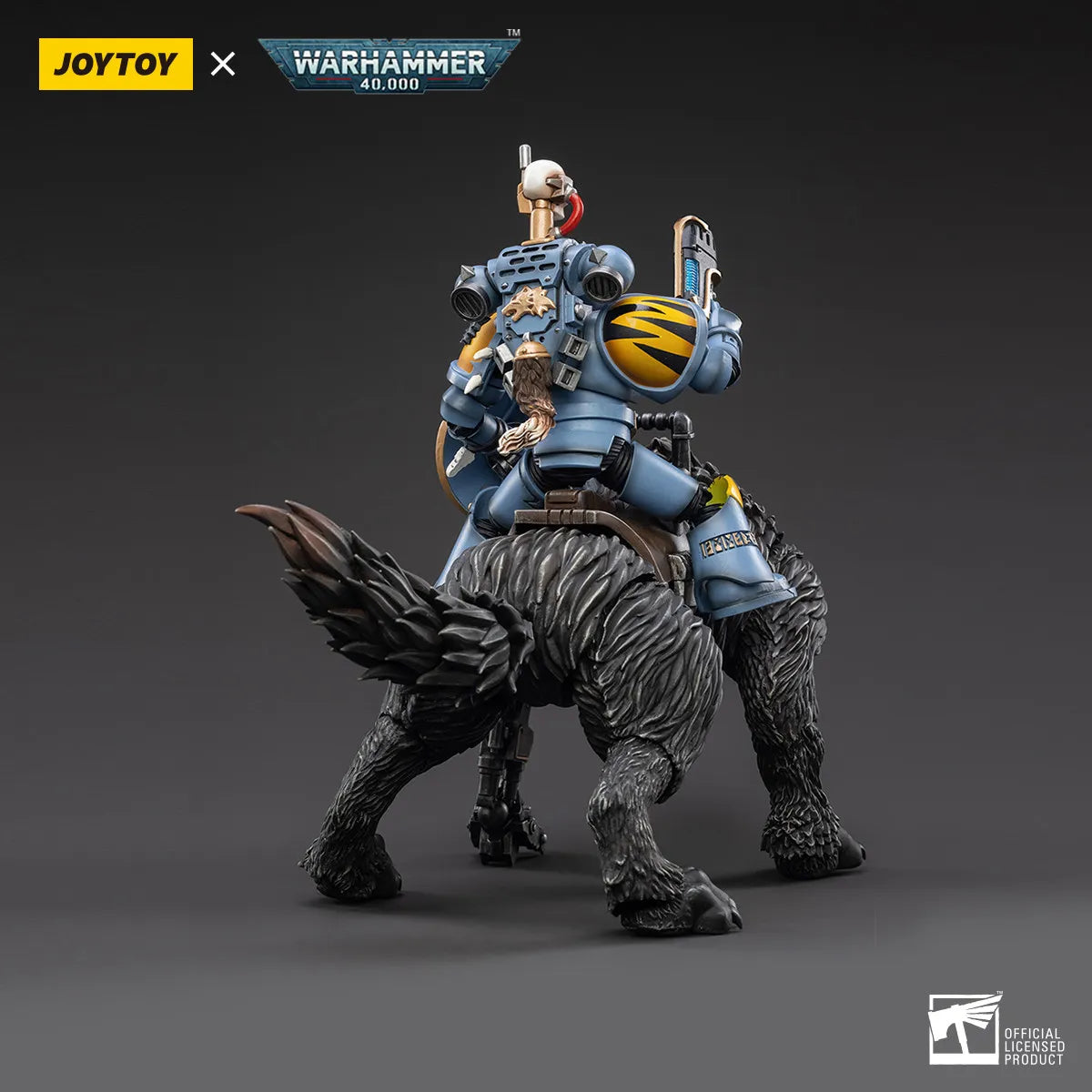 JOYTOY JT3099 Warhammer 40k 1: 18 Space Wolves Thunderwolf Cavalry Frode