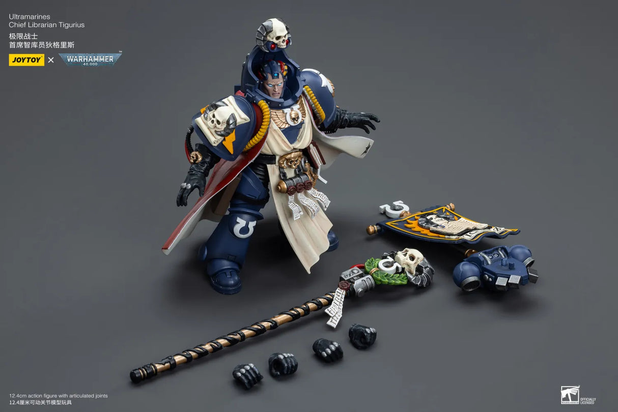 JOYTOY JT6885 Warhammer 40k 1: 18 Ultramarines Chief Librarian Tigurius