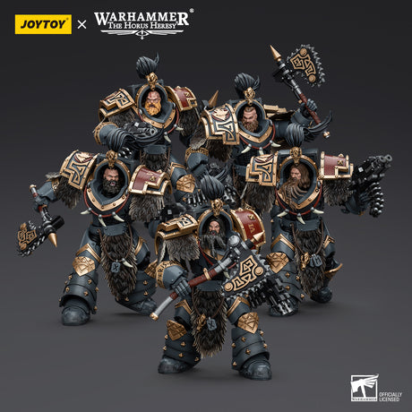 JOYTOY Warhammer The Horus Heresy 1:18 Space Wolves Varagyr Wolf Guard Squad