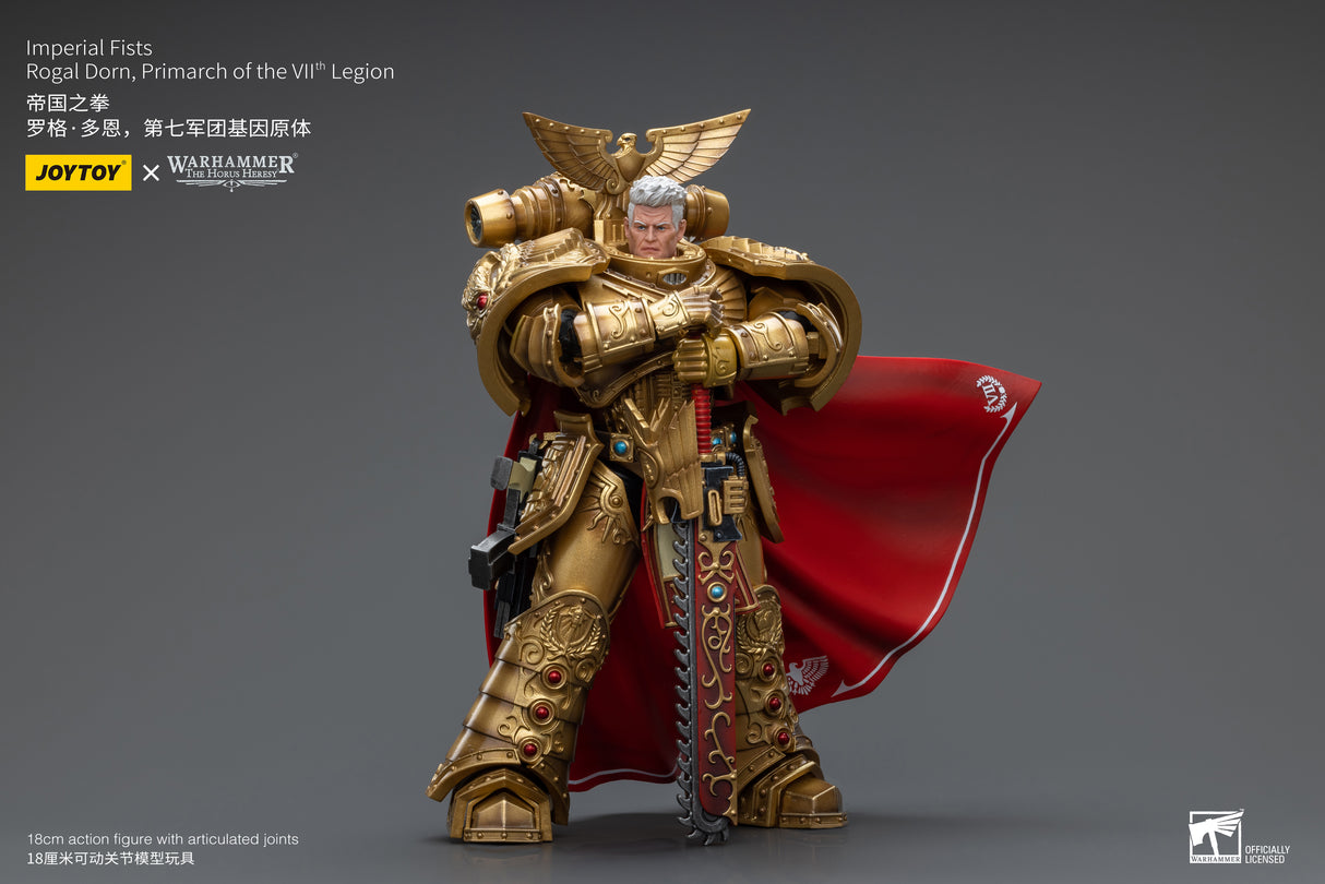 JOYTOY JT8865 Warhammer 40k 1: 18 Imperial Fists Rogal Dorn Primarch of the Vllth Legion