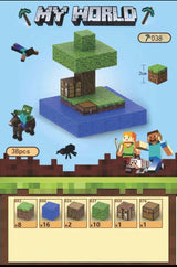 CHAOLELE Minecraft Magnetic Cube T038 Mini island