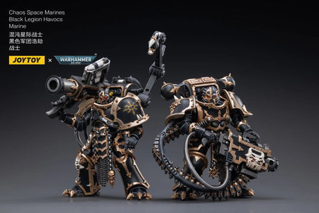 JOYTOY Warhammer 40k 1: 18 Black Legion Havocs