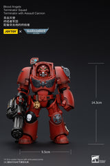 JOYTOY Warhammer 40k 1: 18 Blood Angels Terminator Squad