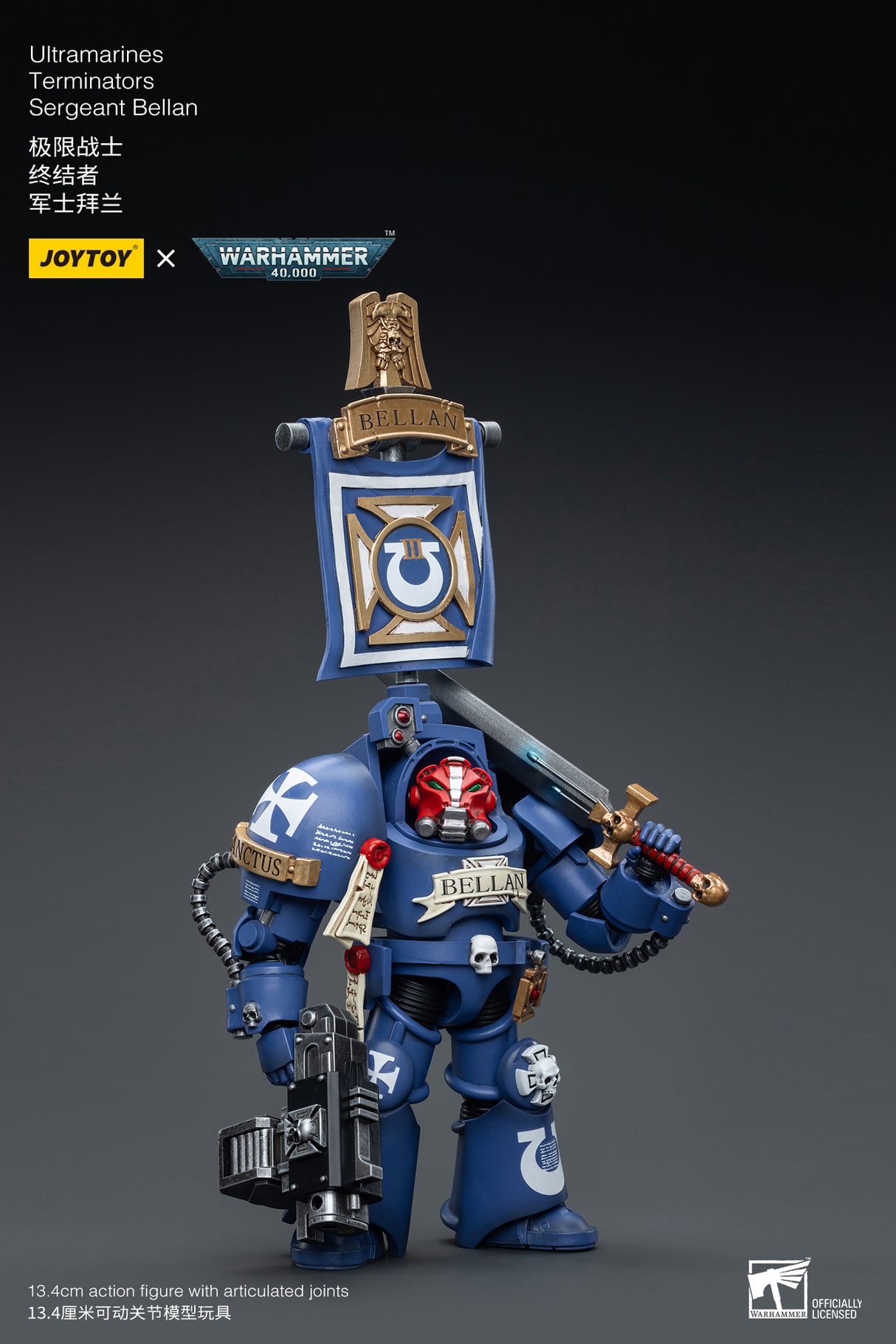 JOYTOY Warhammer 40k 1: 18 Ultramarines Terminators