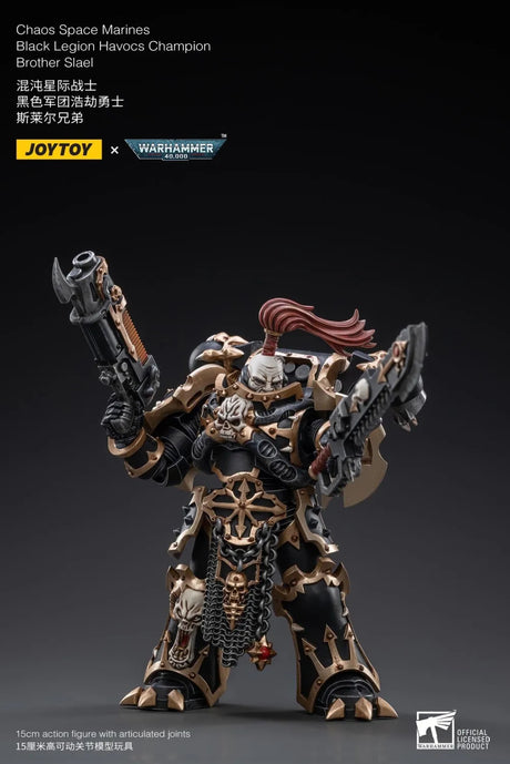 JOYTOY Warhammer 40k 1: 18 Black Legion Havocs