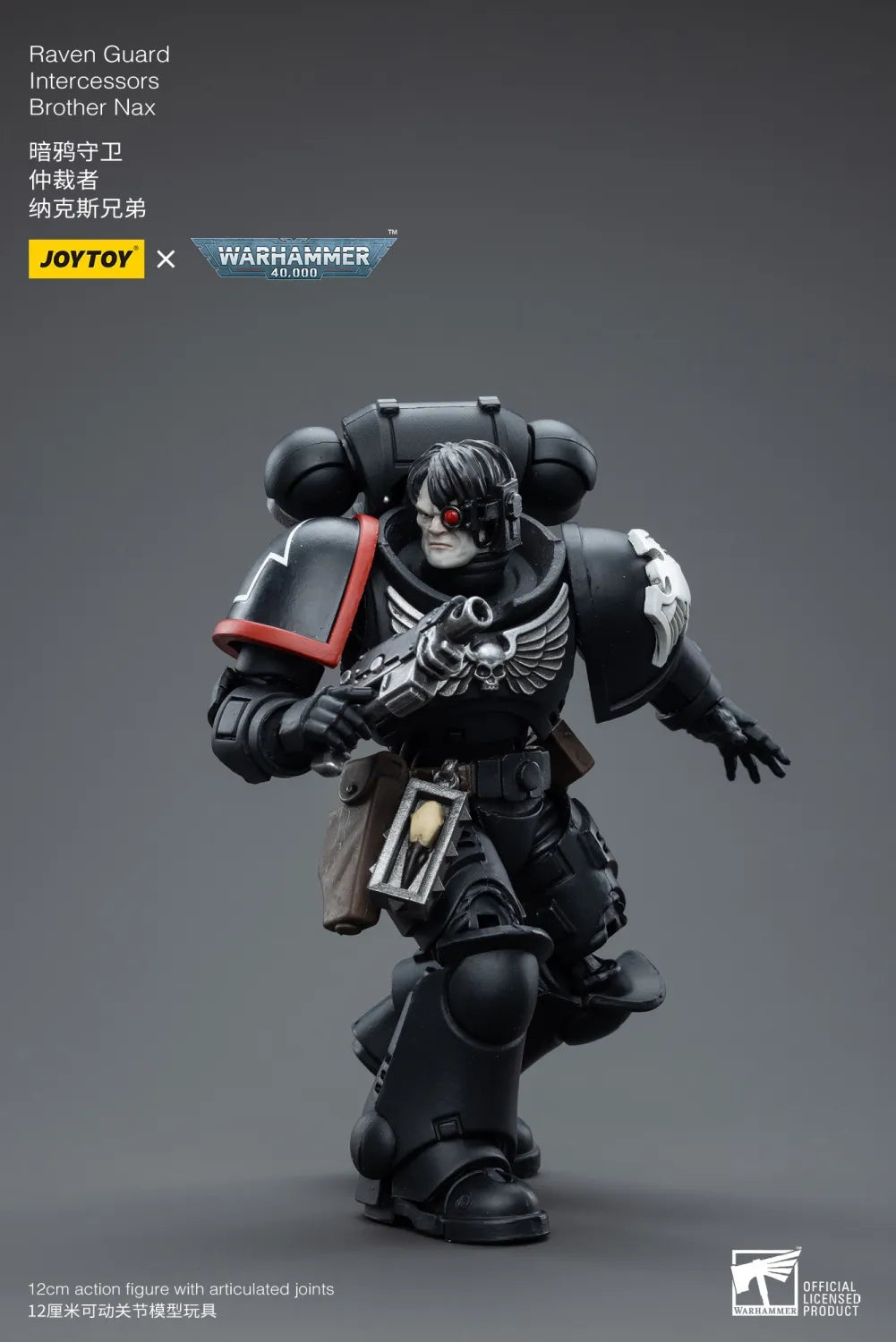 JOYTOY Warhammer 40k 1: 18 Raven Guard Intercessors