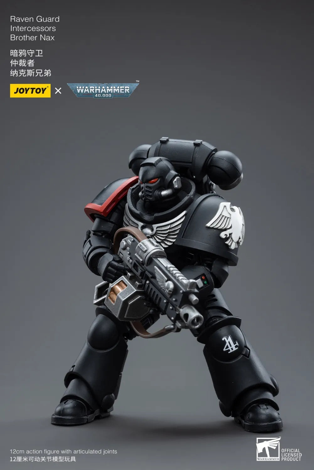 JOYTOY Warhammer 40k 1: 18 Raven Guard Intercessors