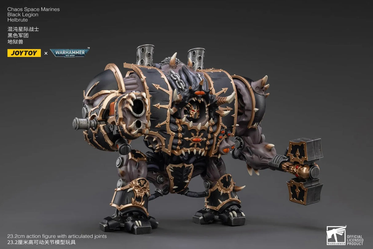 JOYTOY JT2504 Warhammer 40k Black Legion Helbrute