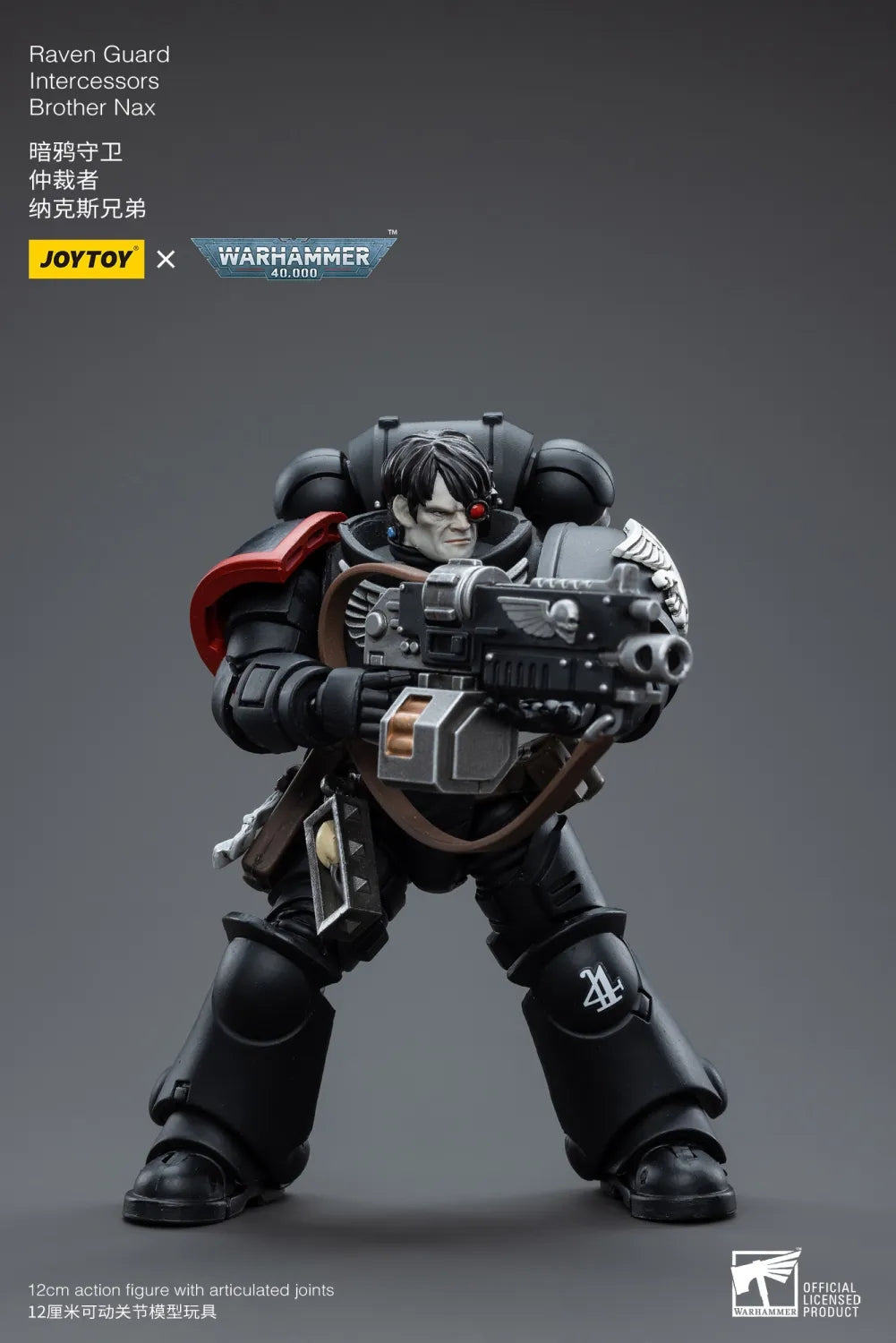 JOYTOY Warhammer 40k 1: 18 Raven Guard Intercessors