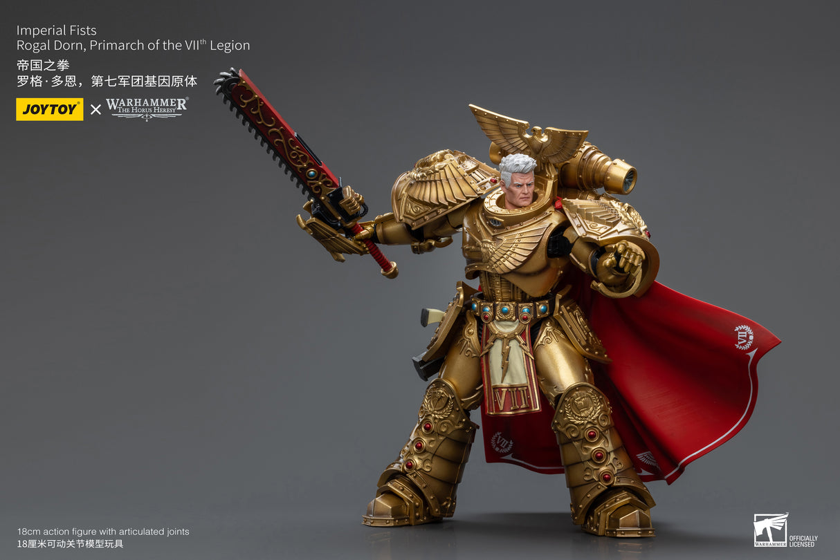 JOYTOY JT8865 Warhammer 40k 1: 18 Imperial Fists Rogal Dorn Primarch of the Vllth Legion