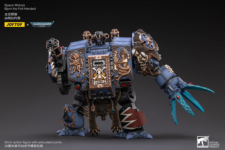 JOYTOY JT2924 Warhammer 40k 1: 18 Space Wolves Bjorn the Fell-Handed