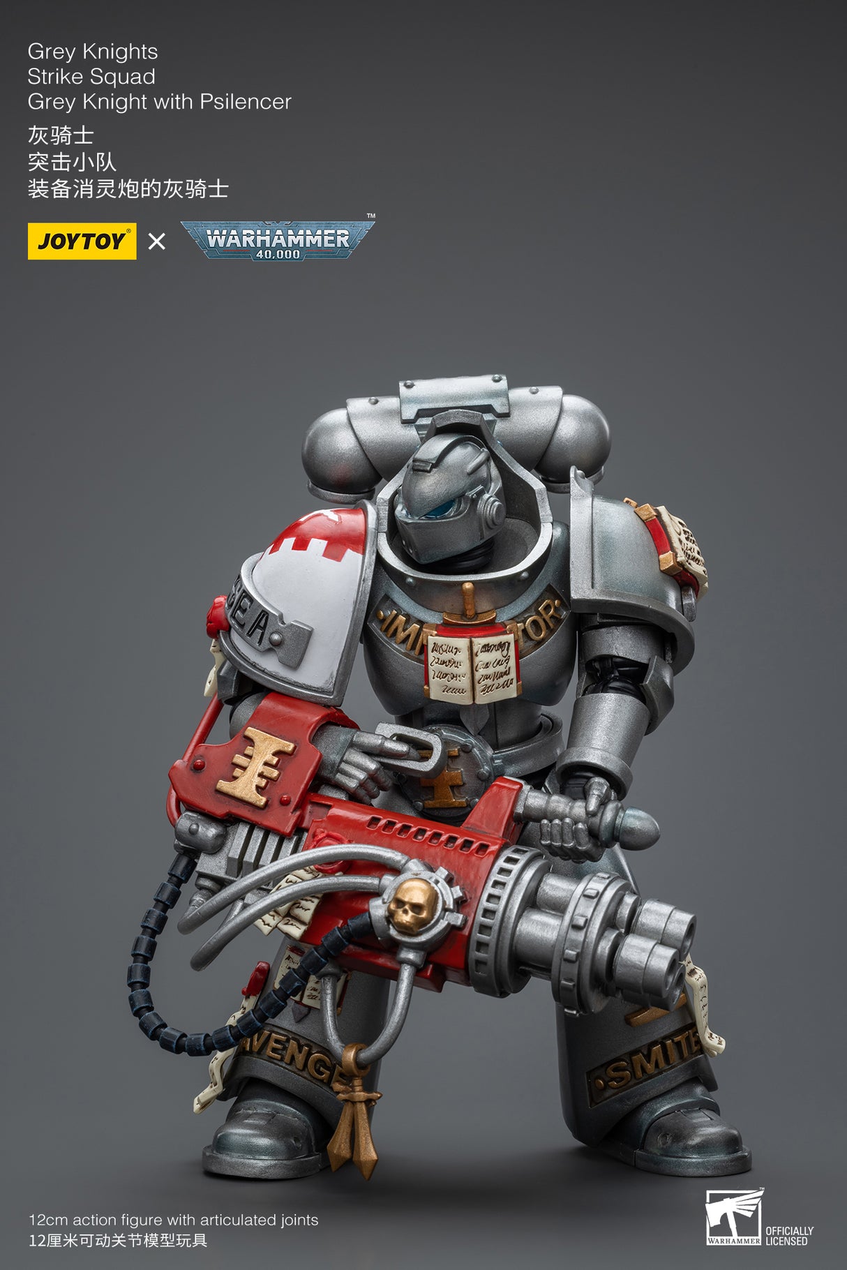 JOYTOY Warhammer 40k 1: 18 Grey Knights Strike Squad