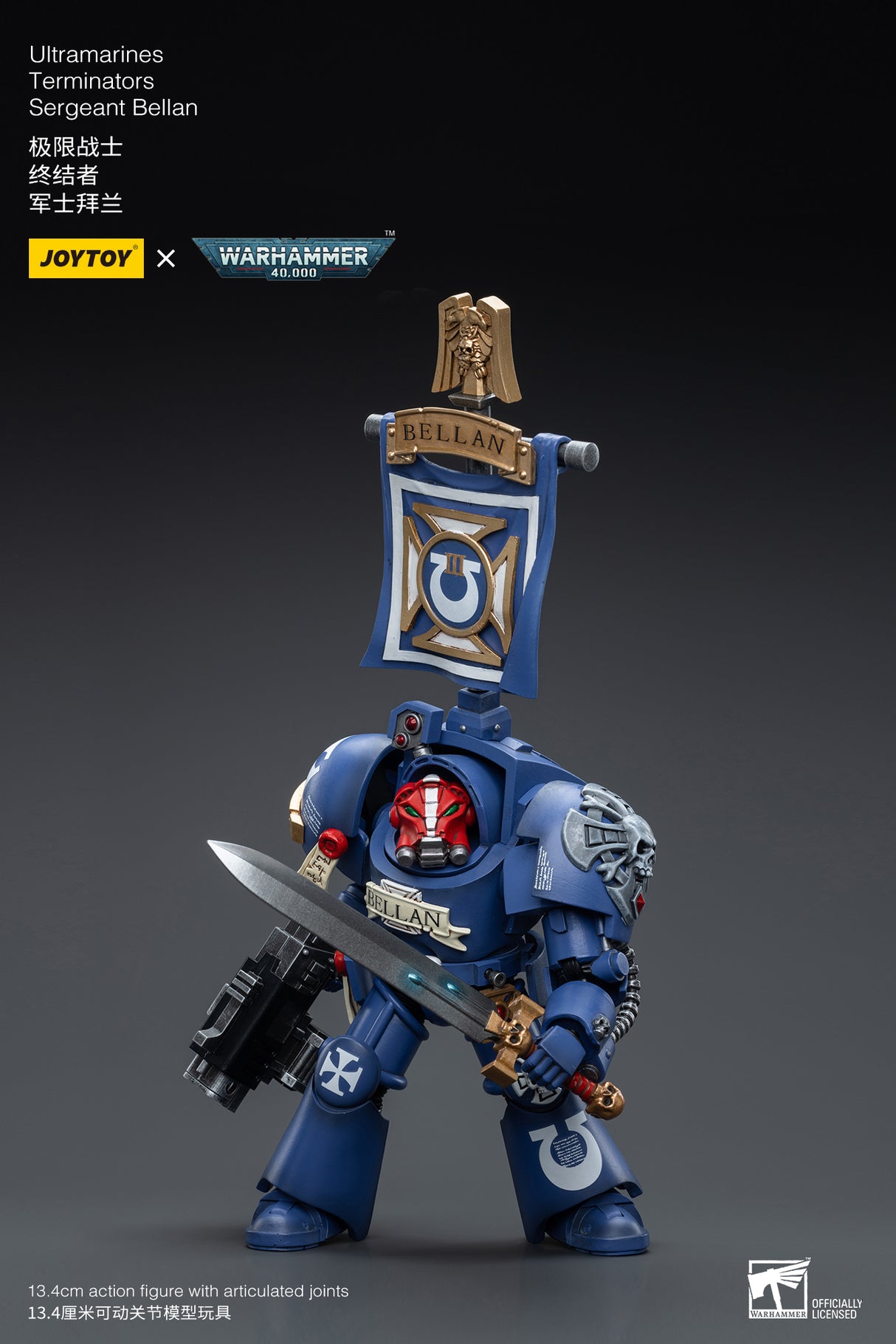 JOYTOY Warhammer 40k 1: 18 Ultramarines Terminators