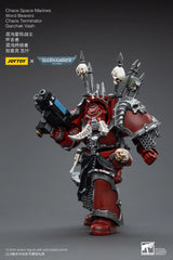 JOYTOY JT4843 Warhammer 40k 1: 18 Chaos Space Marines Word Bearers Chaos Terminator Garchak Vash