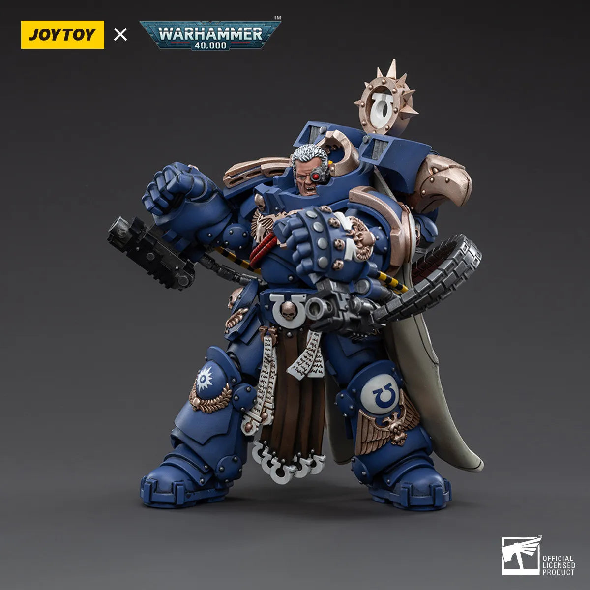 JOYTOY JT3754 Warhammer 40k 1: 18 Ultramarines Chapter Master Marneus Calgar