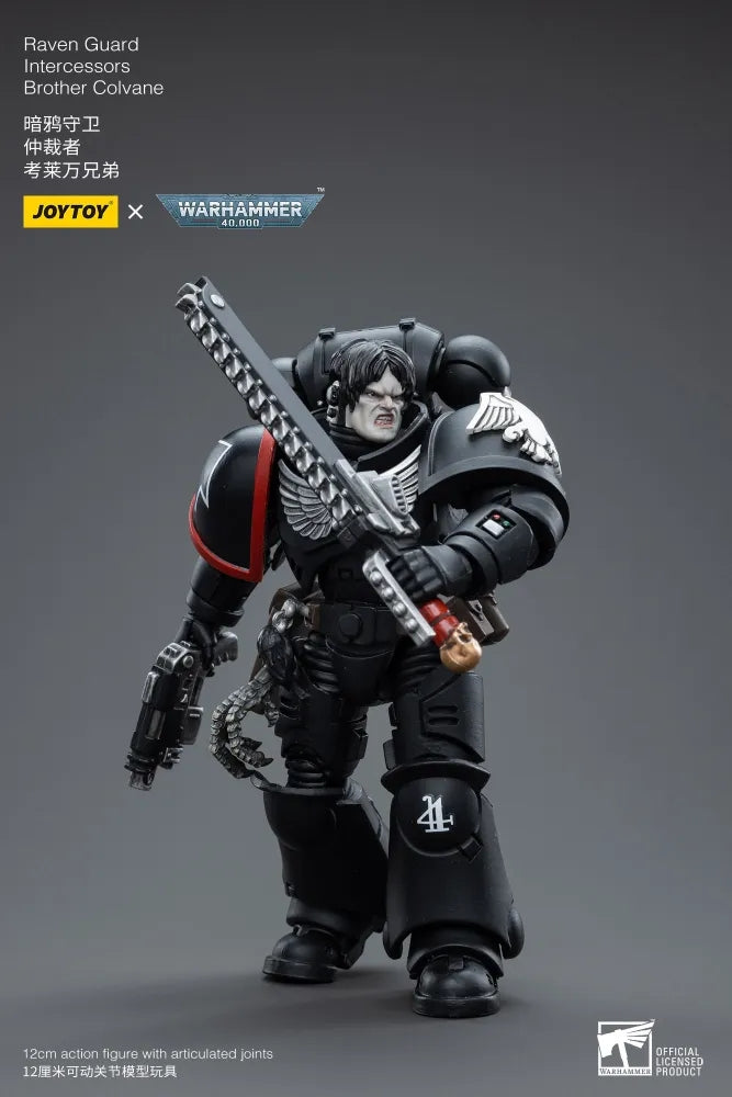 JOYTOY Warhammer 40k 1: 18 Raven Guard Intercessors