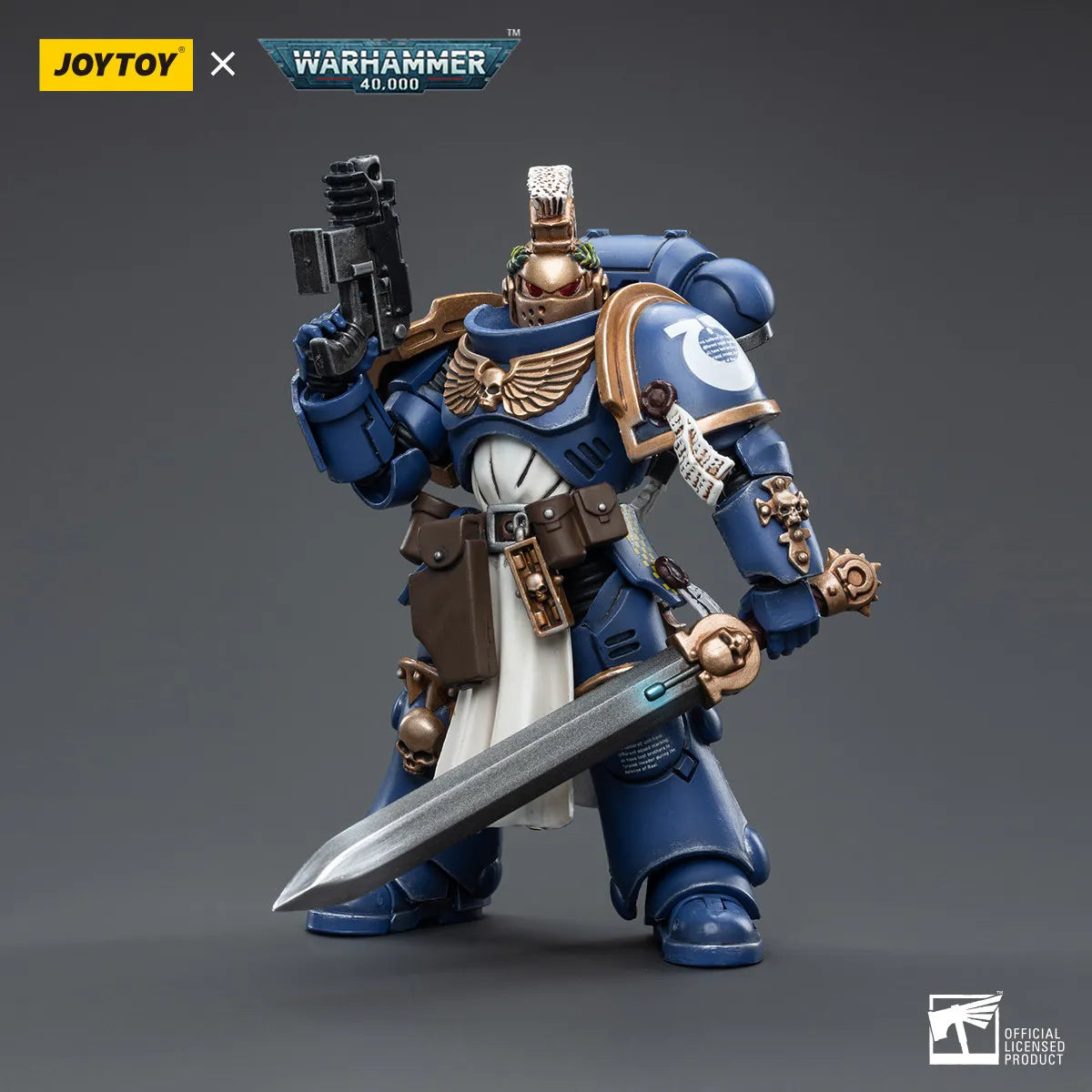 JOYTOY JT4430 Warhammer 40k 1: 18 Ultramarines Primaris Company Champion Brother Parnaeus