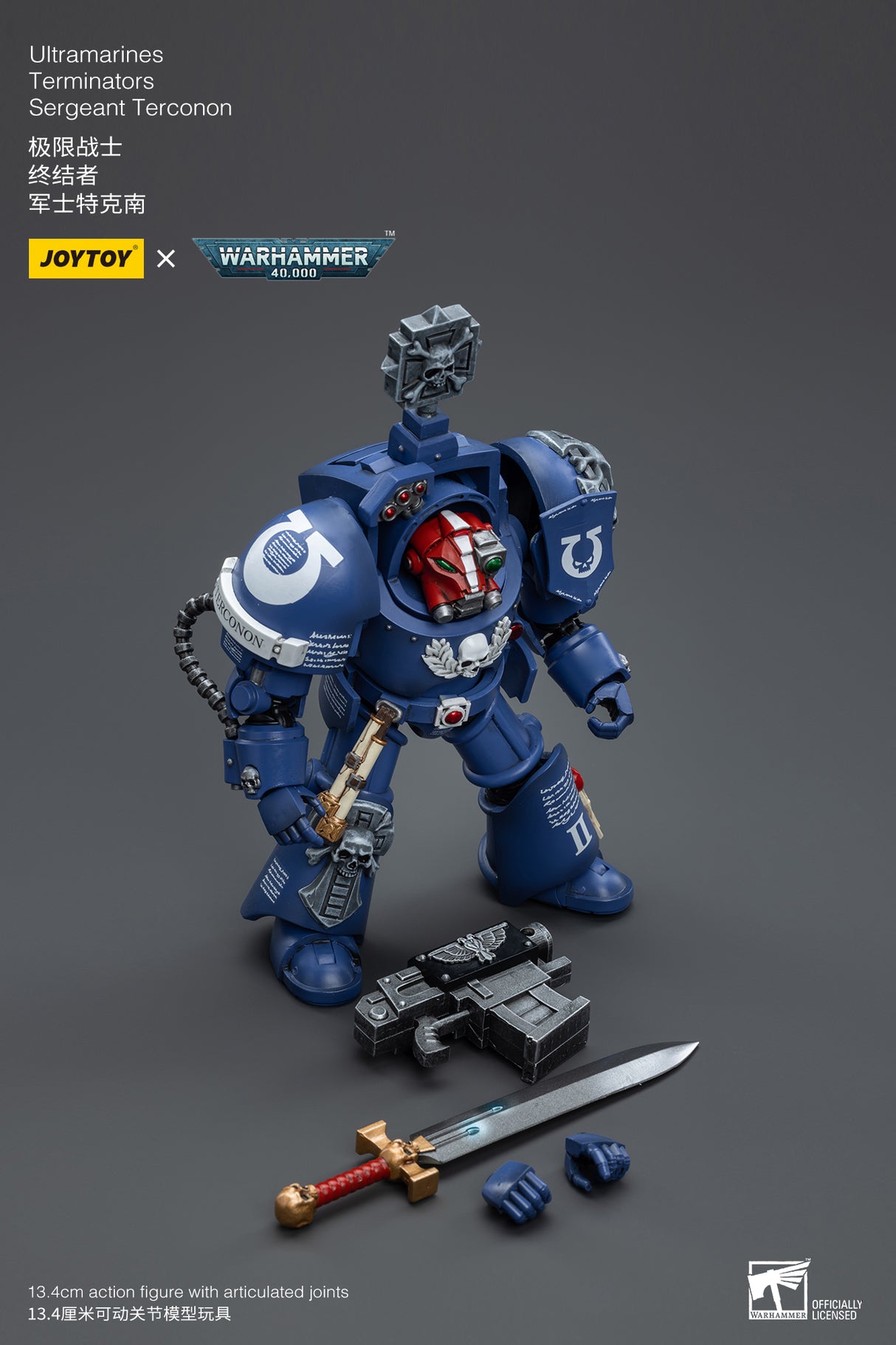 JOYTOY Warhammer 40k 1: 18 Ultramarines Terminators