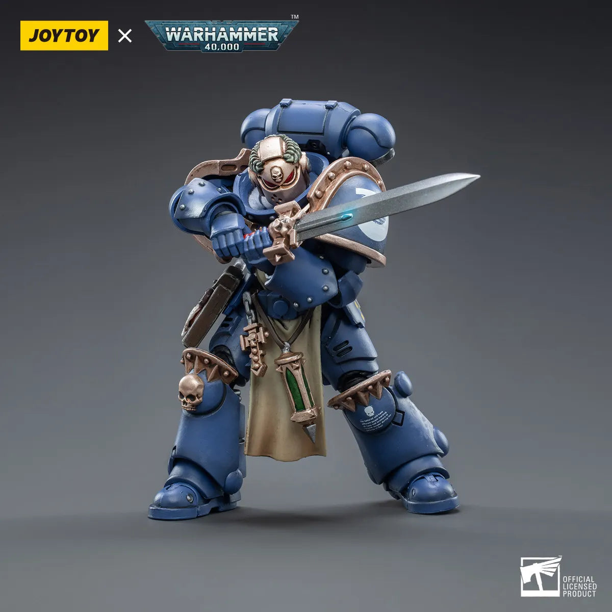 JOYTOY JT3266 Warhammer 40k 1: 18 Ultramarines Primaris Company Champion