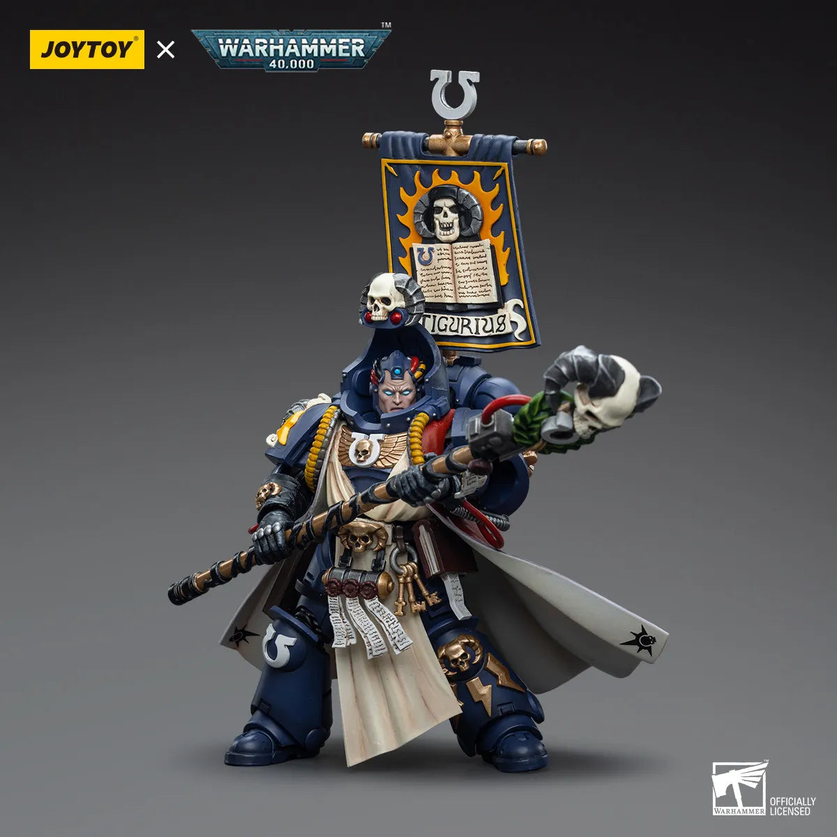 JOYTOY JT6885 Warhammer 40k 1: 18 Ultramarines Chief Librarian Tigurius