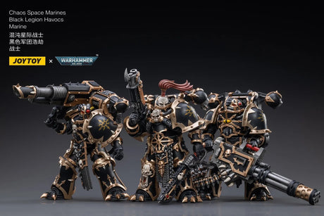 JOYTOY Warhammer 40k 1: 18 Black Legion Havocs