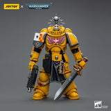 JOYTOY JT7714 Warhammer 40k 1: 18 Imperial Fists Lieutenant with Power Sword