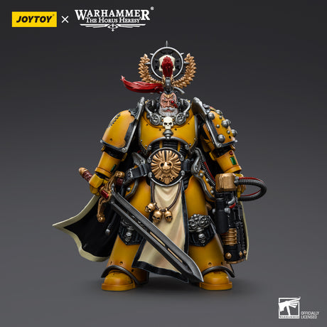 JOYTOY JT9138 Warhammer The Horus Heresy 1: 18 Imperial Fists Legion Praetor with Power Sword