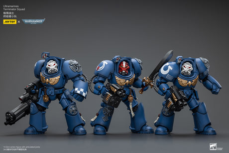 JOYTOY Warhammer 40k 1: 18 Ultramarines Terminator Squad