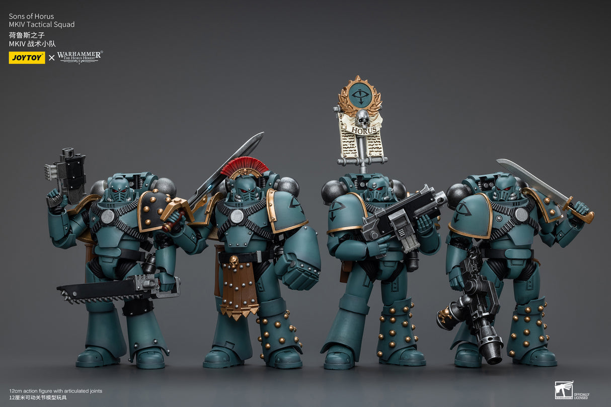 JOYTOY Warhammer The Horus Heresy 1:18 Sons of Horus MKIV Tactical Squad