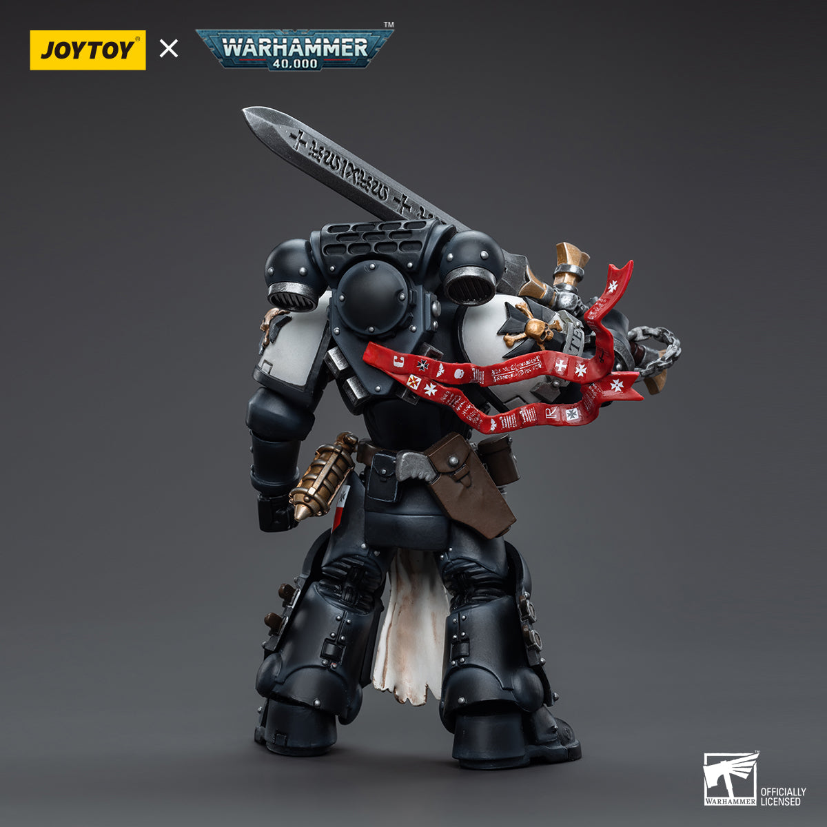 JOYTOY JT6557 Warhammer 40k 1: 18 Black Templars Emperor's Champion Bayard's Revenge