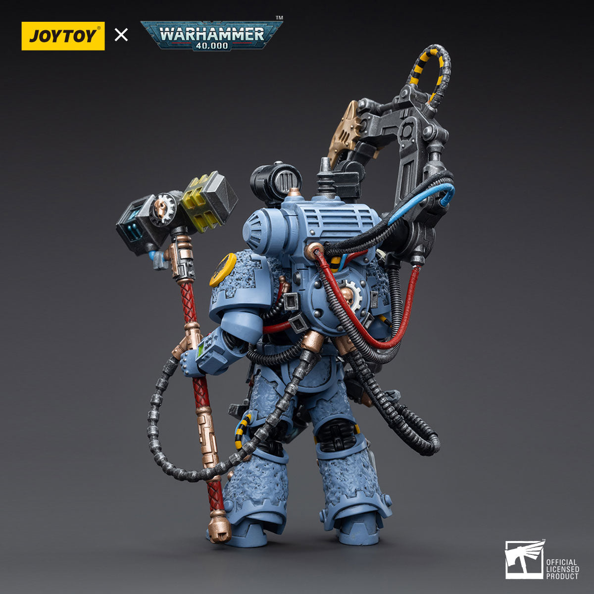 JOYTOY JT5208 Warhammer 40k 1: 18 Space Wolves Iron Priest Jorin Fellhammer