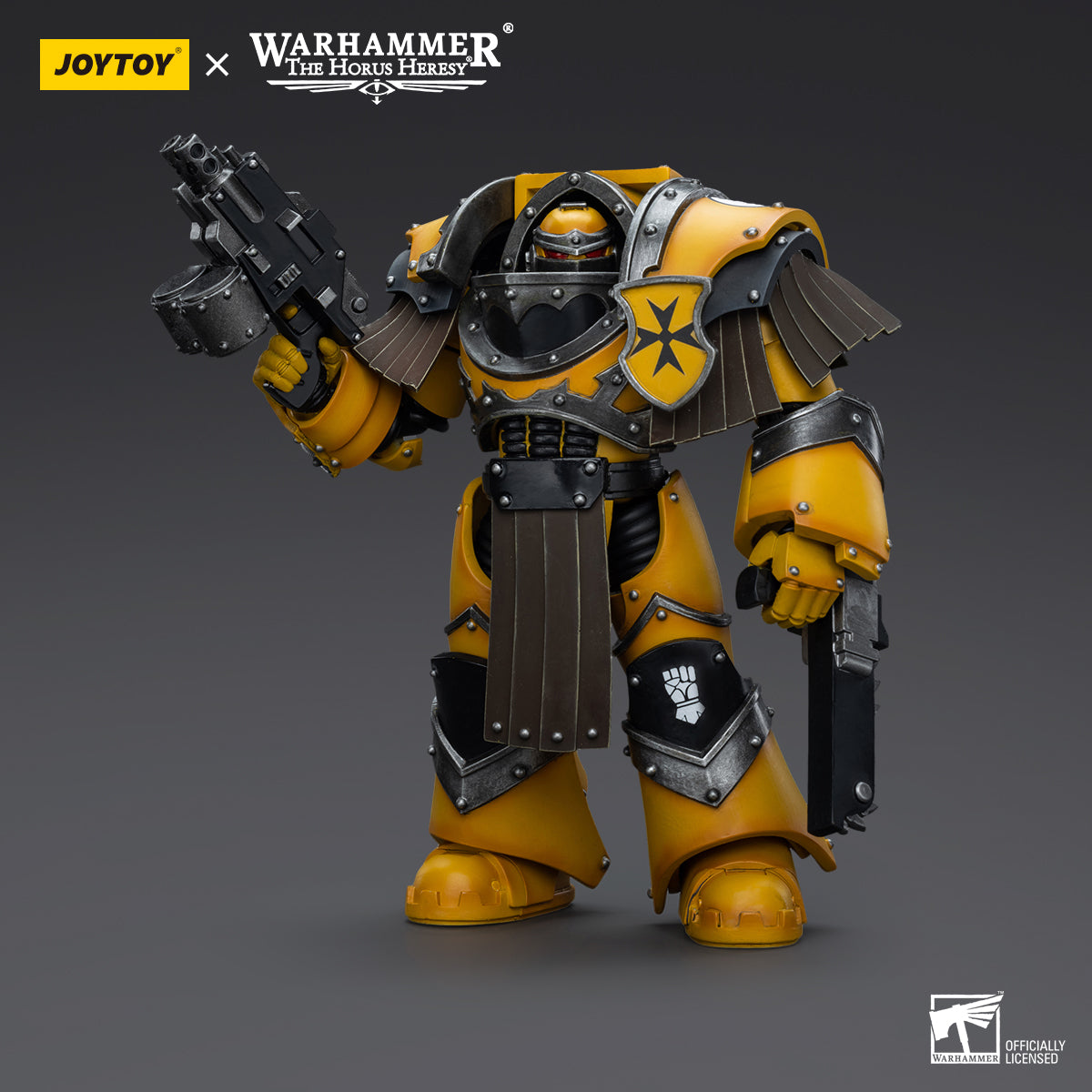 JOYTOY Warhammer The Horus Heresy 1:18 Imperial Fists Legion Cataphractii Terminator Squad