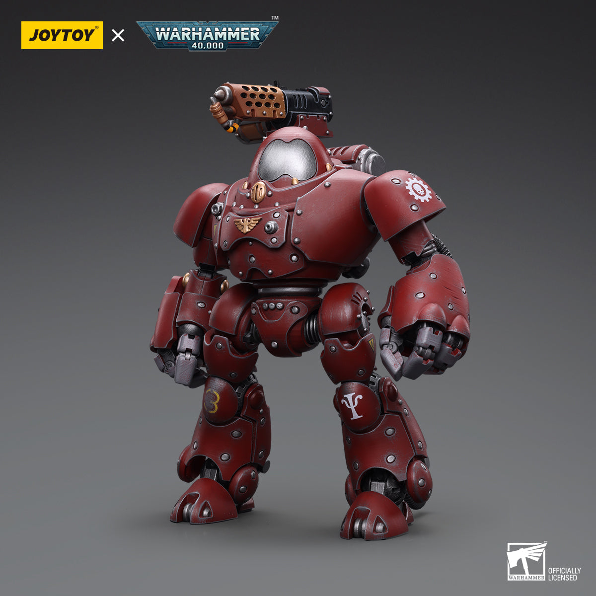 JOYTOY JT7738 Warhammer 40k 1: 18 Adeptus Mechanicus Kastelan Robot with Incendine Combustor