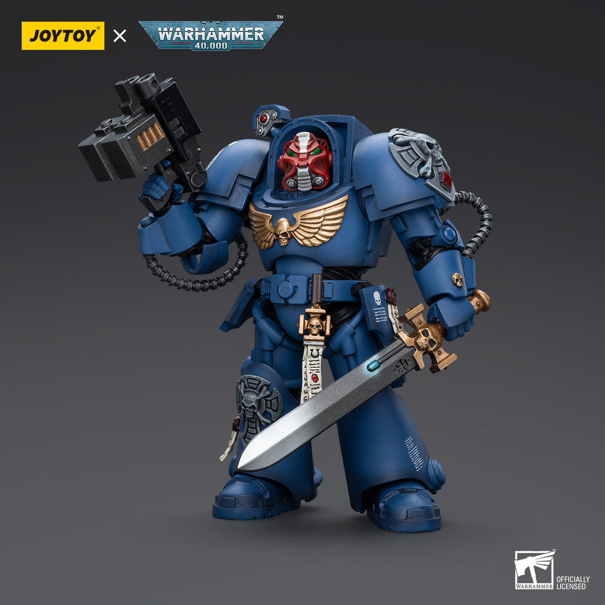 JOYTOY Warhammer 40k 1: 18 Ultramarines Terminator Squad