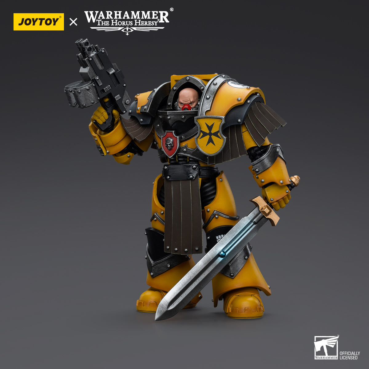 JOYTOY Warhammer The Horus Heresy 1:18 Imperial Fists Legion Cataphractii Terminator Squad